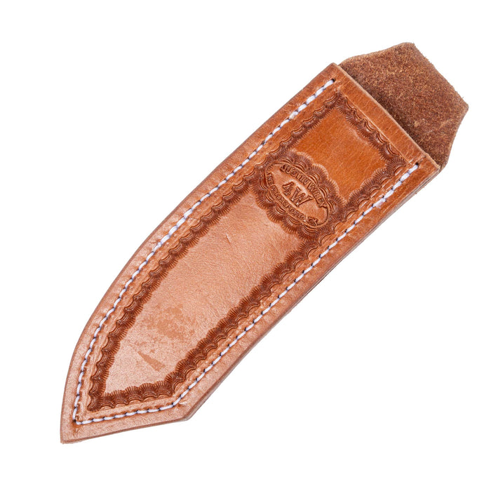 Justin Wiley Hand-Forged Carbon Steel Camp Knife with Wood Handle