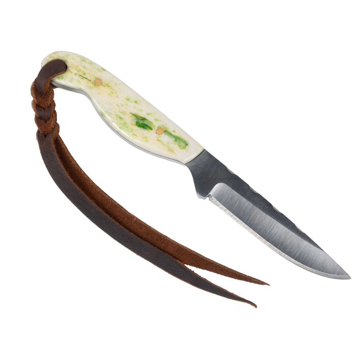 Justin Wiley Handmade Carbon Steel Green Bone Knife