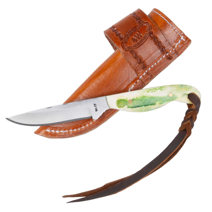 Justin Wiley Handmade Carbon Steel Green Bone Knife