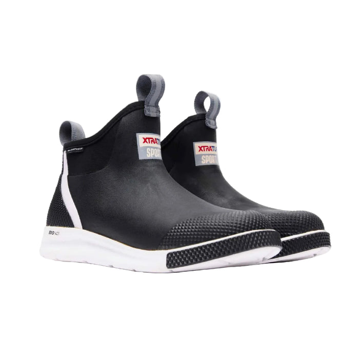 XTRATUF Women's Black Ankle Deck Sport Boot