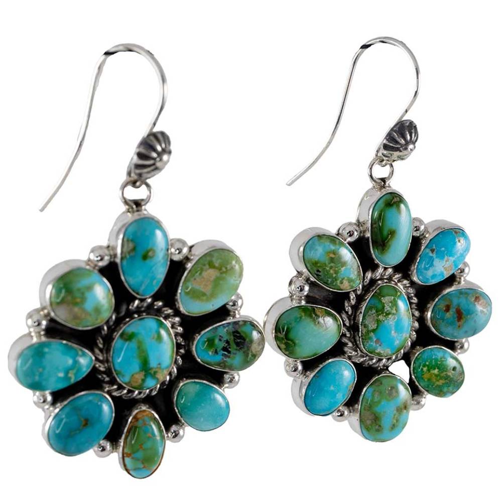 Winema Sonoran Gold Cluster Earrings WOMEN - Accessories - Jewelry - Earrings Sunwest Silver   