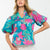 Women's Floral Blouse WOMEN - Clothing - Tops - Short Sleeved THML Clothing   