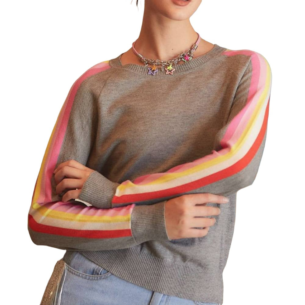 Womens color block on sale sweater