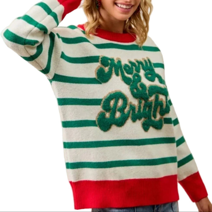 Women's Merry and Bright Knit Sweater