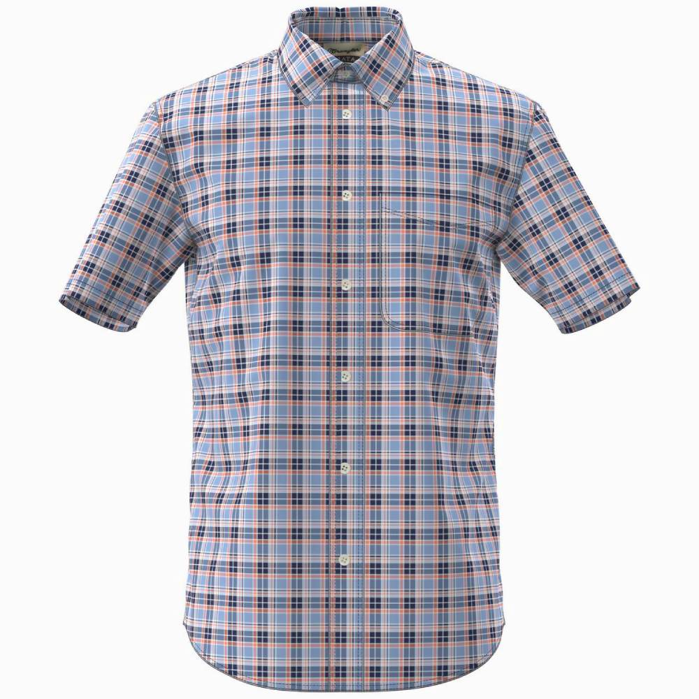 Wrangler Men's Riata Plaid Shirt MEN - Clothing - Shirts - Short Sleeve Shirts Wrangler   
