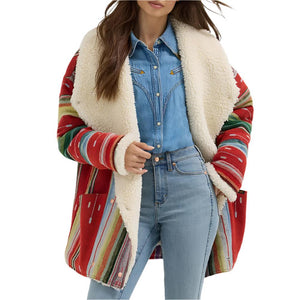 Wrangler x Lainey Wilson Women's Sunburst Sherpa Aztec Coat WOMEN - Clothing - Outerwear - Jackets Wrangler   