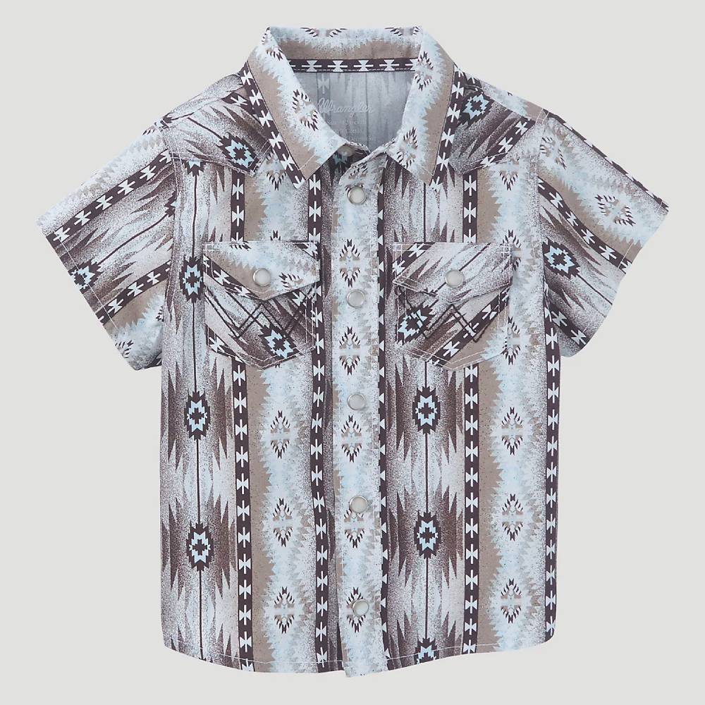 Wrangler Baby Checotah Western Pearl Snap Shirt KIDS - Baby - Baby Boy Clothing Wrangler   