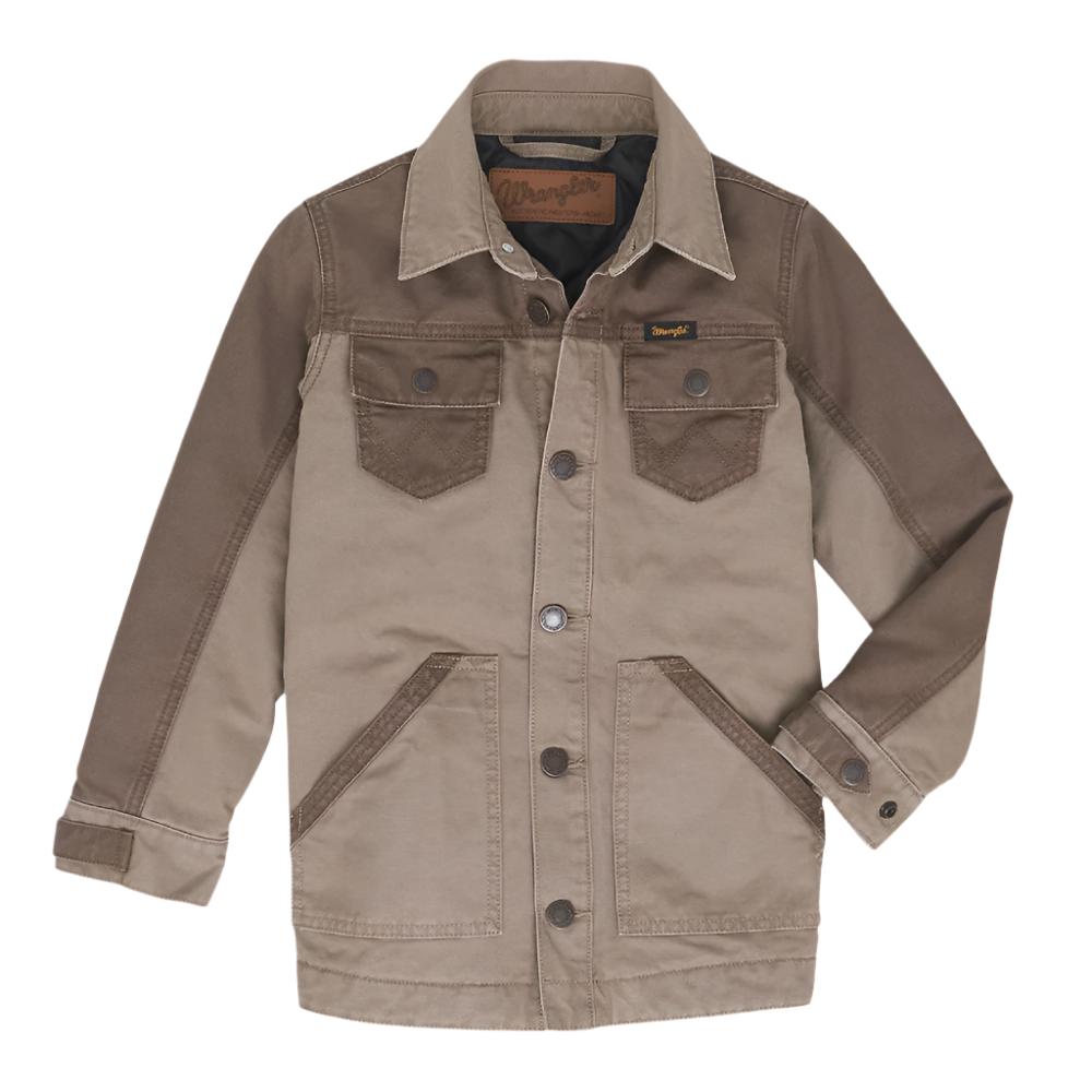 Wrangler Boy's Mixed Canvas Chore Jacket KIDS - Boys - Clothing - Outerwear - Jackets Wrangler   