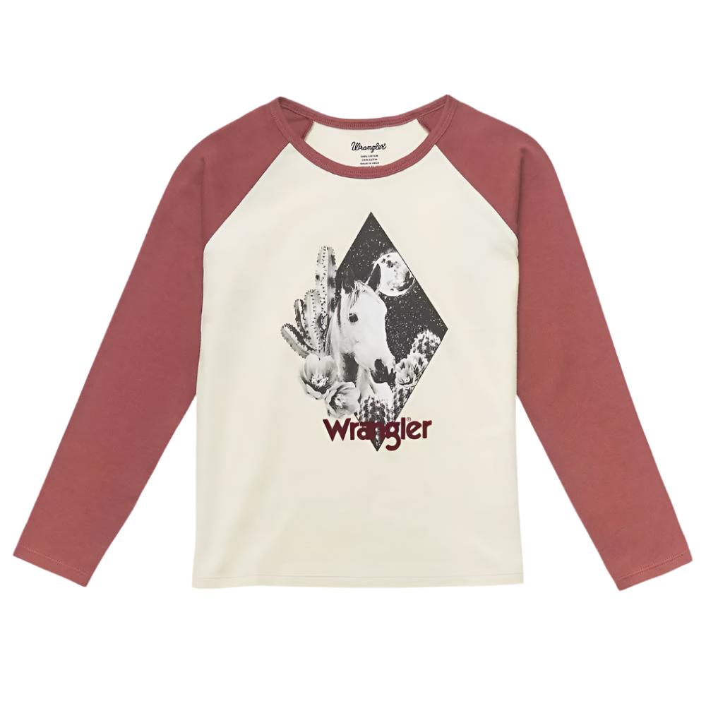 Wrangler Girl's Desert Scene Baseball Tee KIDS - Girls - Clothing - T-Shirts Wrangler   