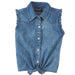 Wrangler Girl's Front Tie Denim Shirt KIDS - Girls - Clothing - Tops - Sleeveless Tops Wrangler   