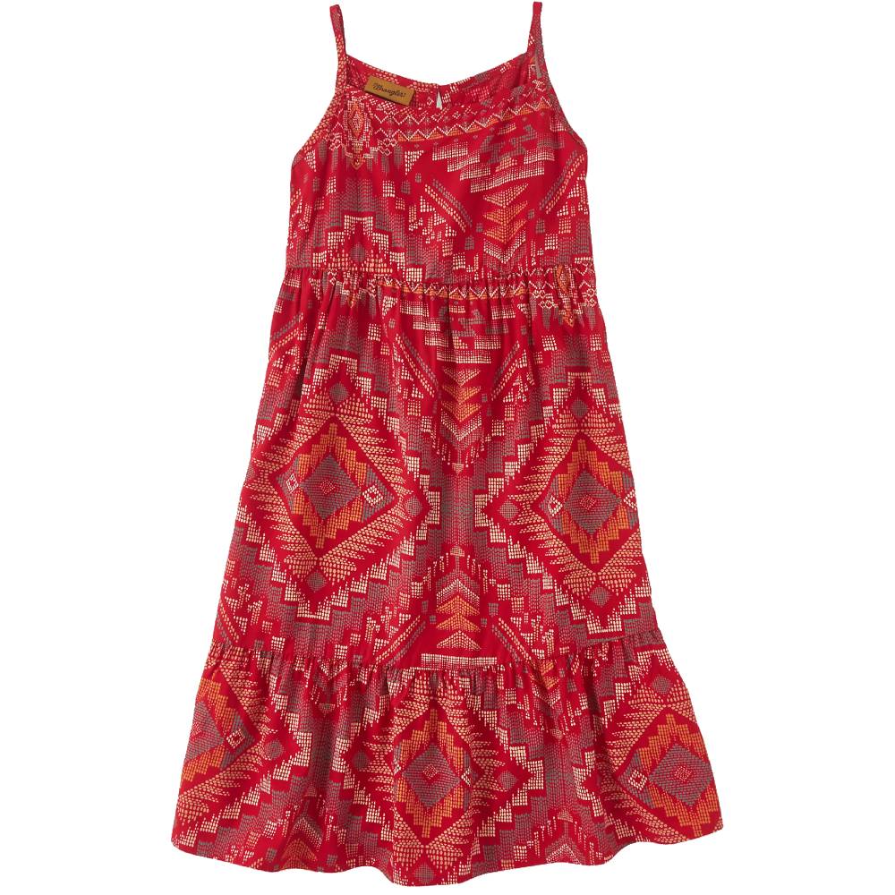 Wrangler Girl's Southwestern Tiered Maxi Dress KIDS - Girls - Clothing - Dresses Wrangler   