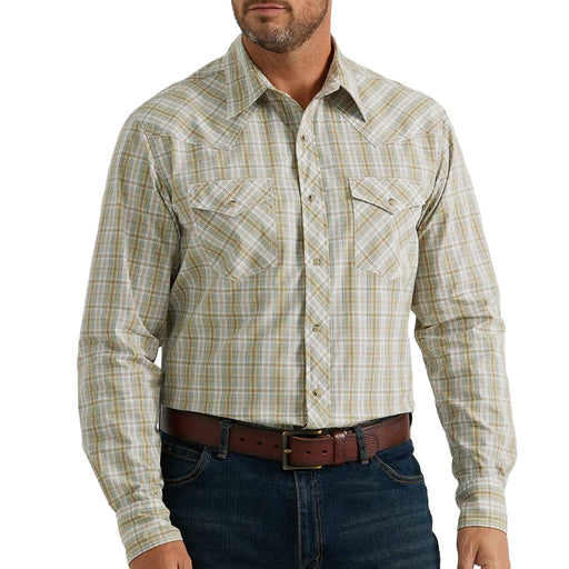 Wrangler Men's 20X Competition Plaid Shirt MEN - Clothing - Shirts - Long Sleeve Wrangler