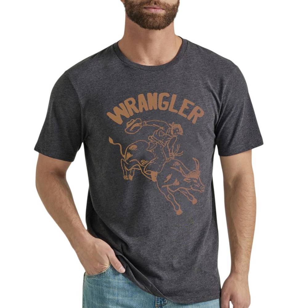 Wrangler Men's Bull Rider Graphic Tee MEN - Clothing - T-Shirts & Tanks Wrangler   