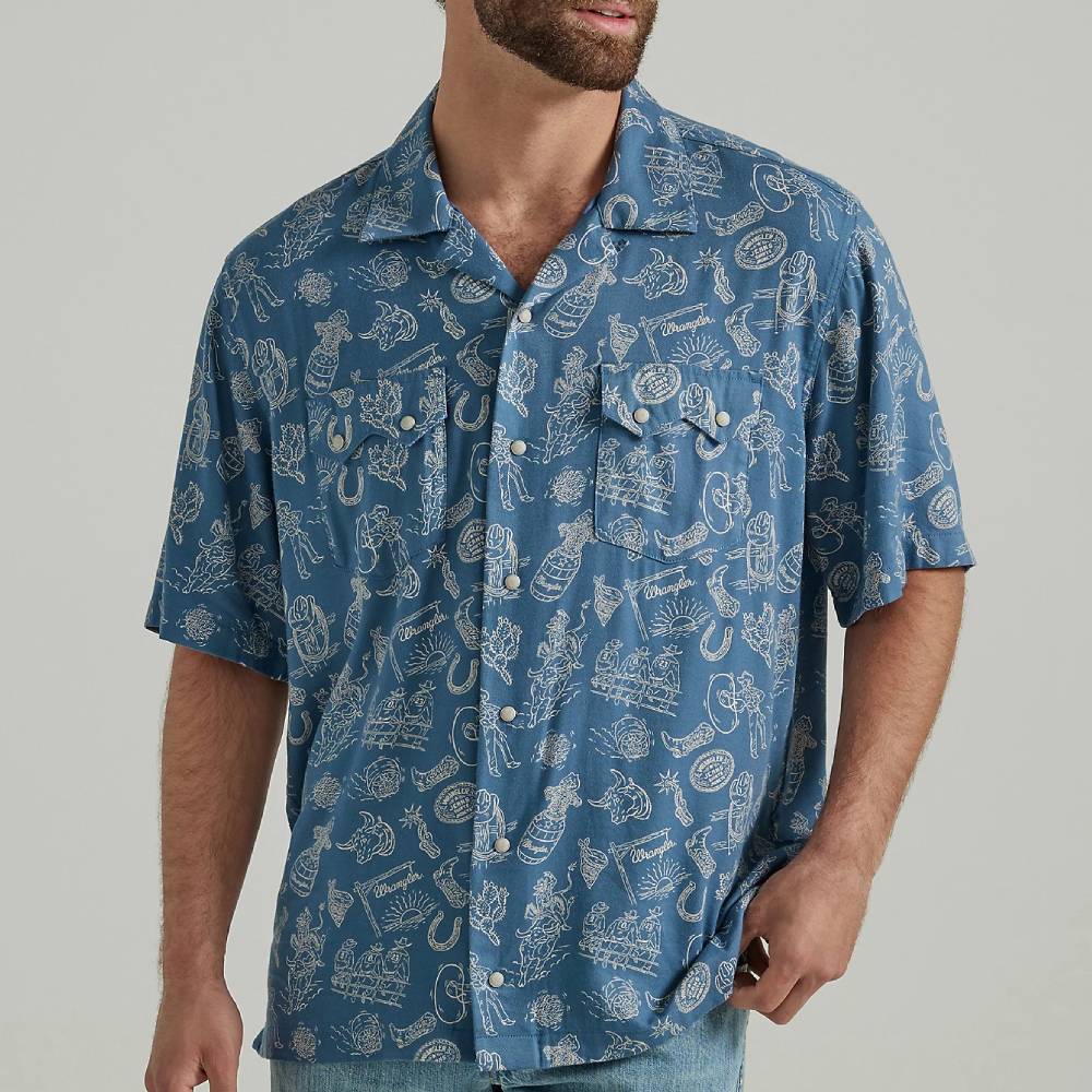 Wrangler Men's Coconut Cowboy Shirt