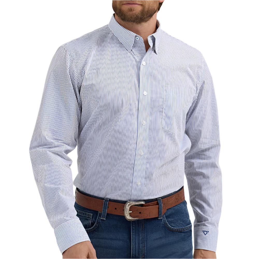 Wrangler Men's Cody Johnson Stripe Shirt MEN - Clothing - Shirts - Long Sleeve Wrangler