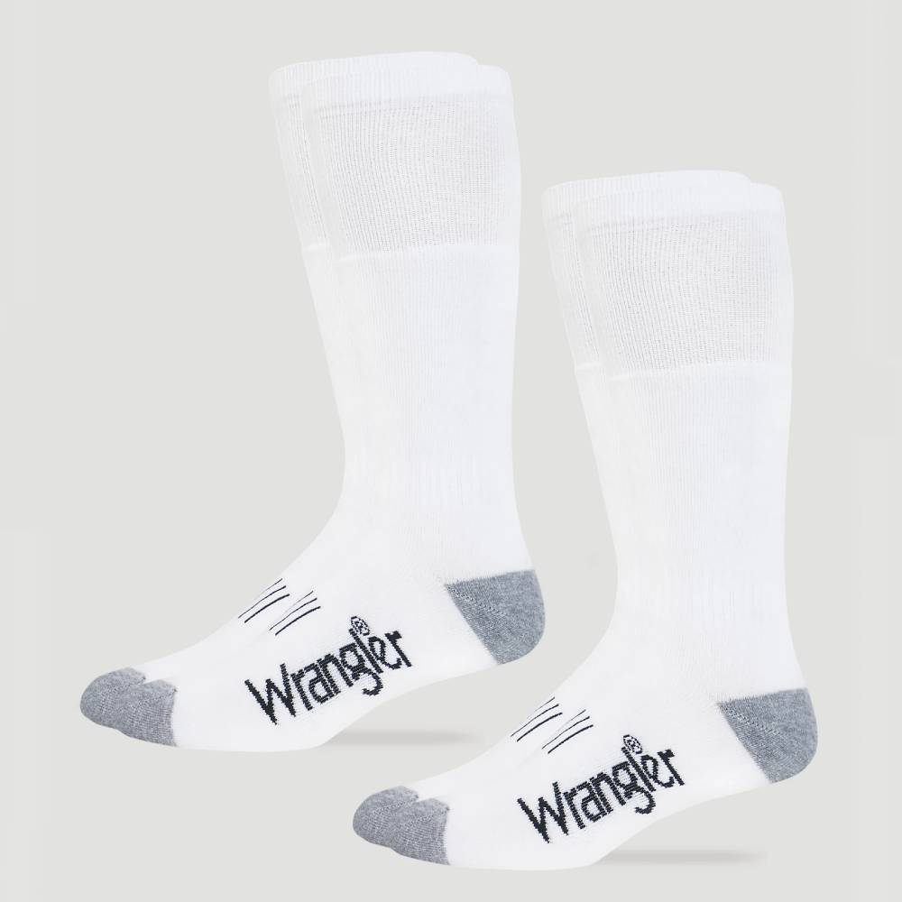 Wrangler Men's Wellington Boot Socks - 2 Pack MEN - Clothing - Underwear, Socks & Loungewear - Socks CAROLINA HOSIERY MILL   