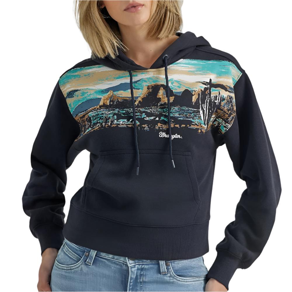 Wrangler Women's Landscape Graphic Hoodie WOMEN - Clothing - Pullovers & Hoodies Wrangler   