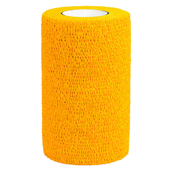ASI Wrap-It-Up Cohesive Flexible Bandage – 4" x 5yd First Aid & Medical - Bandages ASI Yellow
