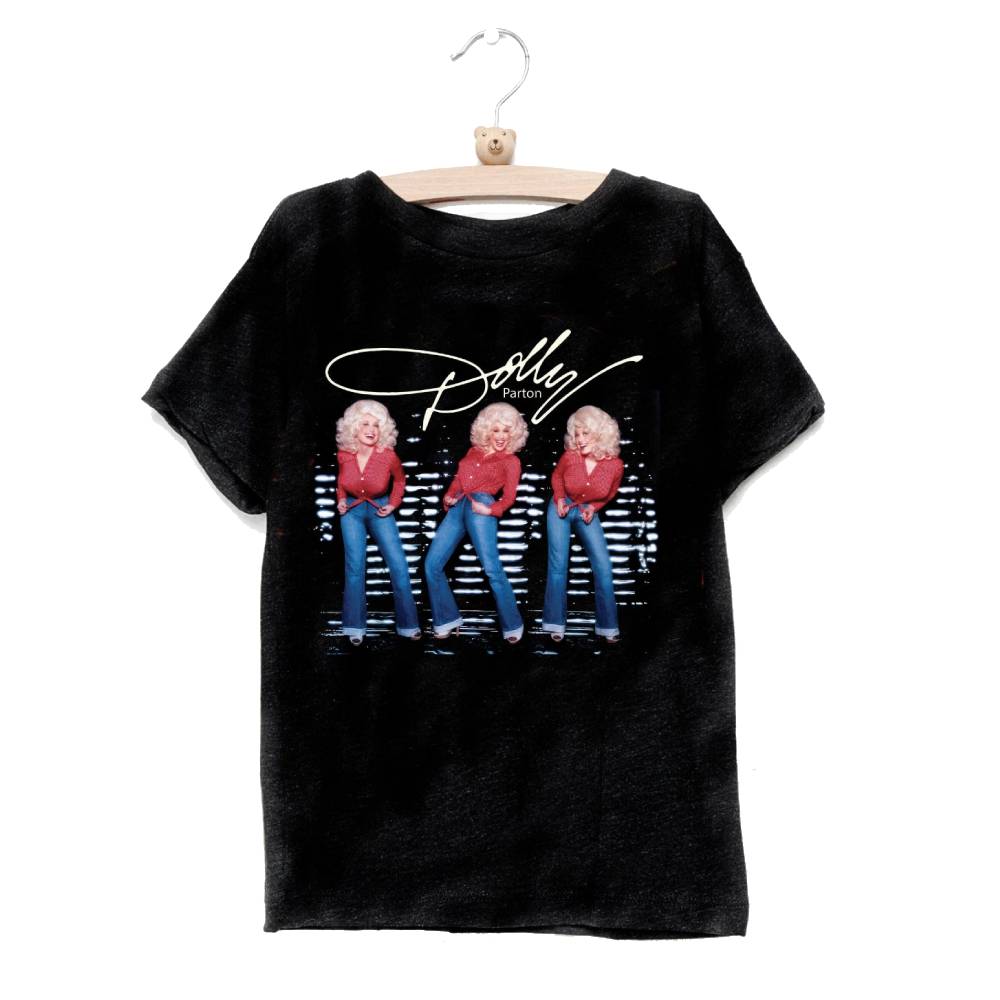 Youth Dolly Parton Triple Threat Tee KIDS - Baby - Baby Girl Clothing Livy Lu + Liv Goods   