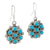 Turquoise Zuni Davis Kaamasee Earrings WOMEN - Accessories - Jewelry - Earrings Indian Touch of Gallup   