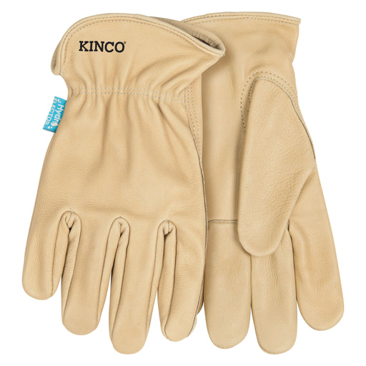 Kinco HydroFlector™ Water-Resistant Premium Grain Cowhide Driver For the Rider - Gloves Kinco
