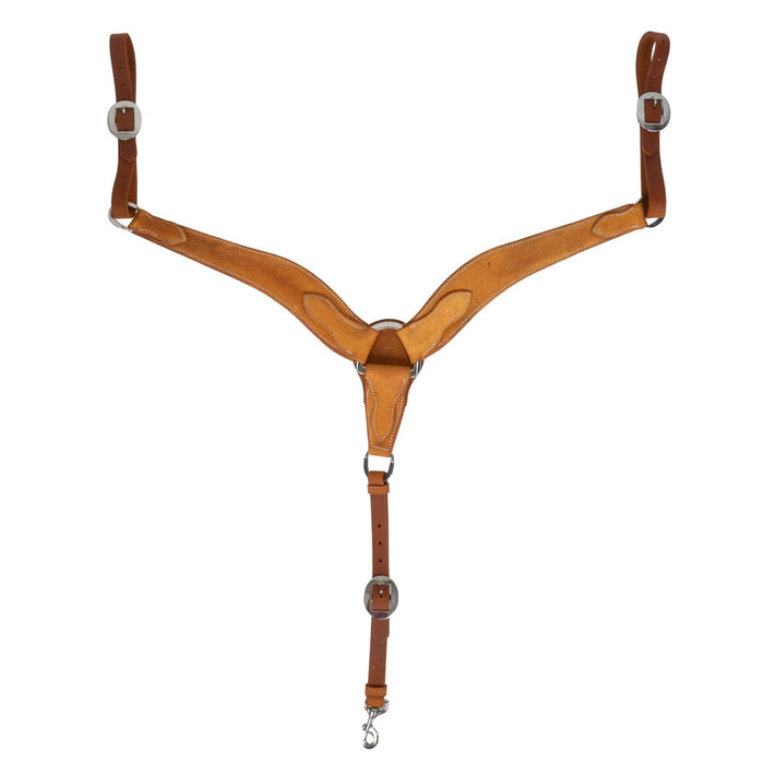 Teskey's Gold Roughout Breastcollar Tack - Breast Collars Teskey's