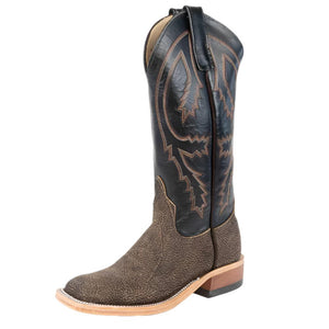 Anderson Bean Women's Rust Safari Giraffe Boot - Teskey's Exclusive WOMEN - Footwear - Boots - Exotic Boots Anderson Bean Boot Co.   