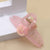 Acrylic Smiley Hair Claw Clip - Pink