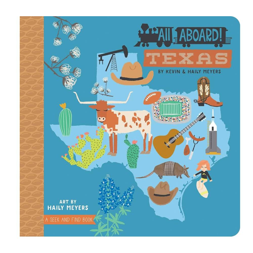All Aboard! Texas: A Seek & Find Book HOME & GIFTS - Books Gibbs Smith   