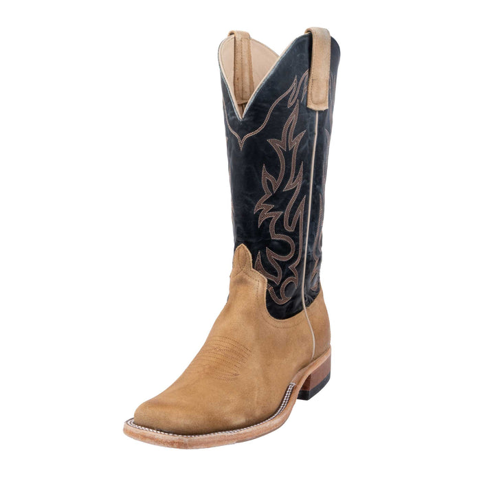 Anderson Bean Men's Square Toe Tan Crazyhorse Boot