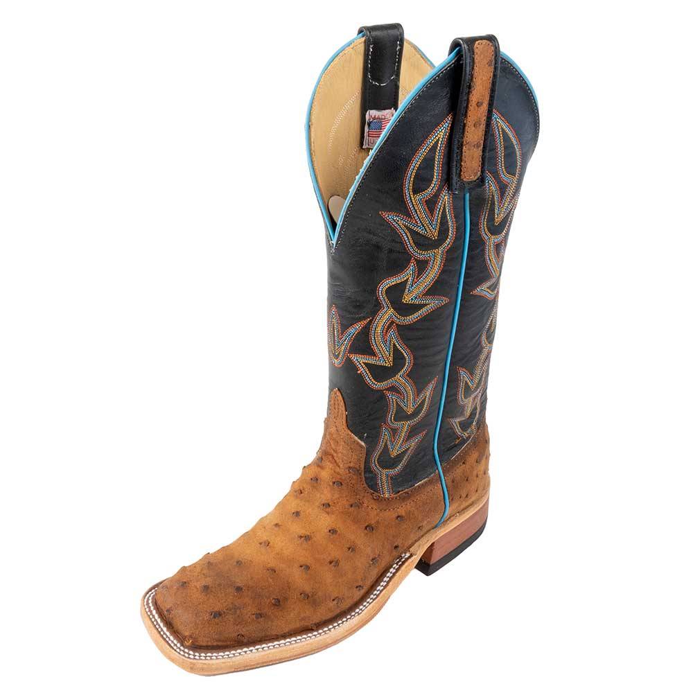 Anderson bean ostrich steel toe boots discount