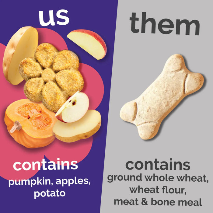 Fruitables Baked Pumpkin Apple Dog Treats Pets - Toys & Treats Fruitables