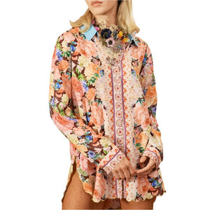 Aratta Floral Dreams Shirt WOMEN - Clothing - Tops - Long Sleeved Aratta   