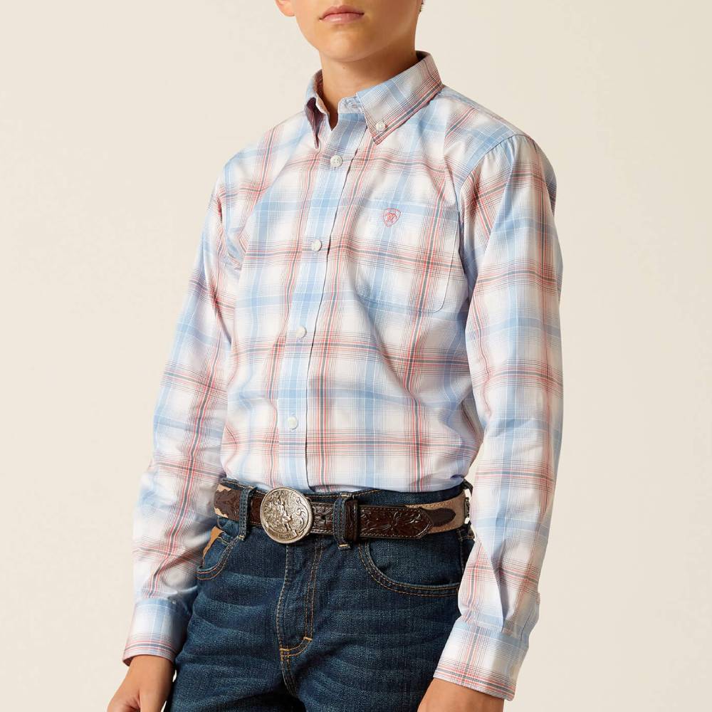 Ariat Boy's Pro Joshua Shirt KIDS - Boys - Clothing - Shirts - Long Sleeve Shirts Ariat Clothing   