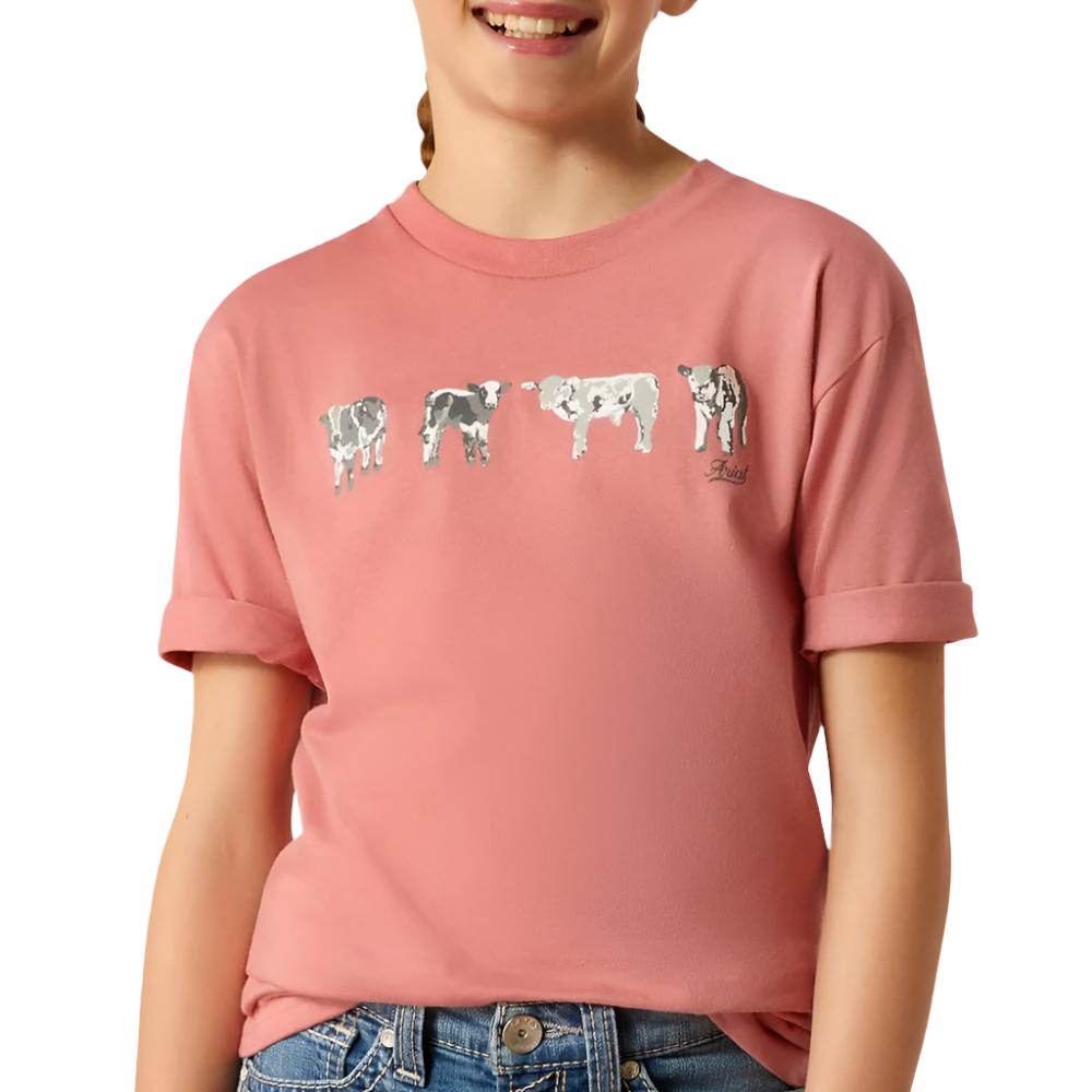 Ariat Girl's Mini Cow Squad Tee - FINAL SALE KIDS - Girls - Clothing - T-Shirts Ariat Clothing