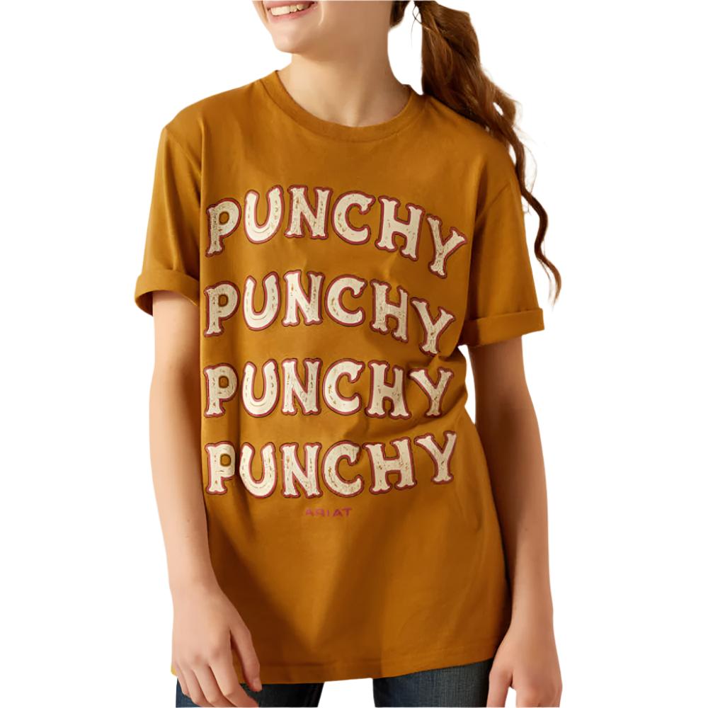 Ariat Girl's Punchy Rally Call Tee KIDS - Girls - Clothing - T-Shirts Ariat Clothing   