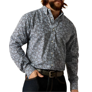 Ariat Men's Wrinkle Free Link Shirt MEN - Clothing - Shirts - Long Sleeve Shirts Ariat Clothing   