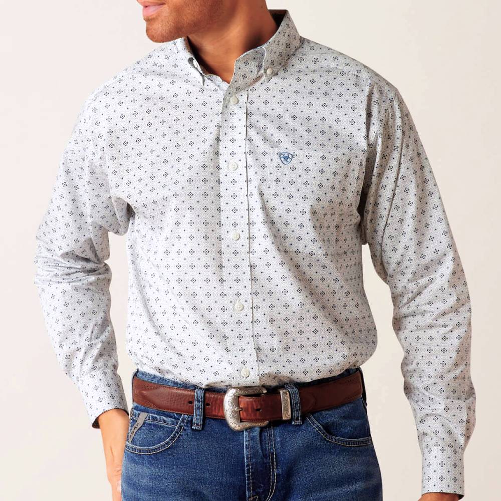 Ariat Men's Wrinkle Free Lucca Shirt MEN - Clothing - Shirts - Long Sleeve Shirts Ariat Clothing   