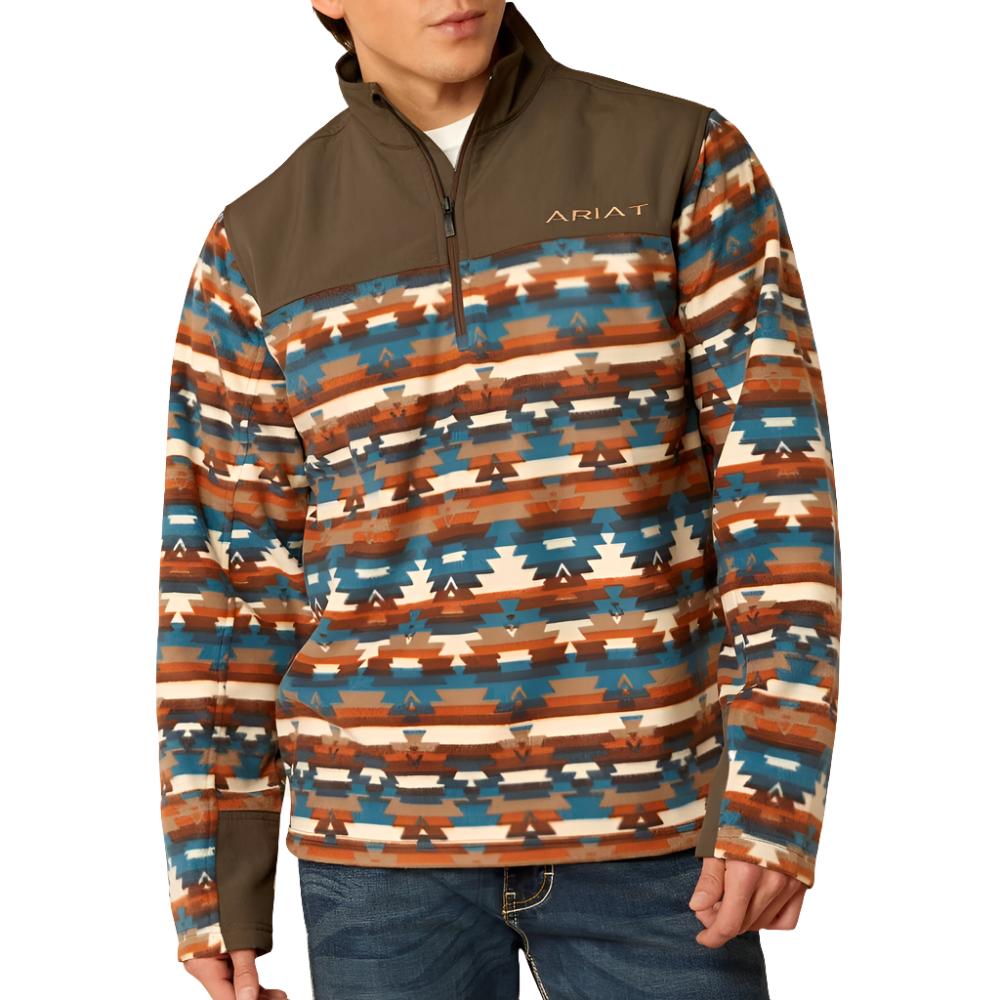 Ariat Men's Basic 2.0 1/4 Zip Sweatshirt MEN - Clothing - Pullovers & Hoodies Ariat Clothing   