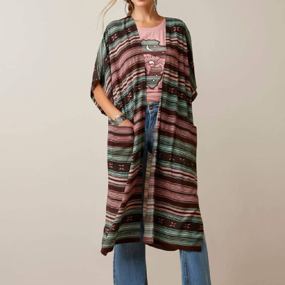 Ariat Picture Perfect Southwest Serape Duster - Teskeys