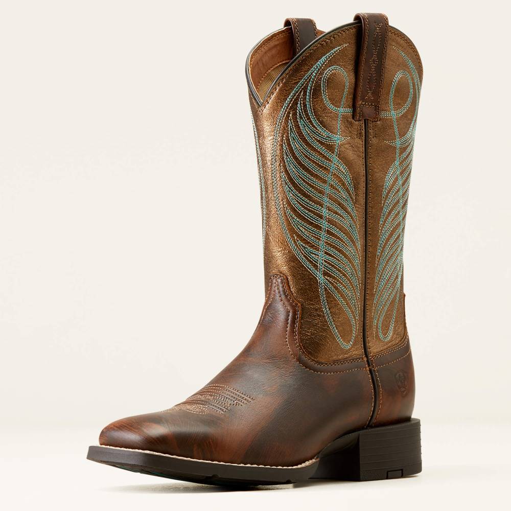 Ariat Round Up Western Boot WOMEN - Footwear - Boots - Western Boots Ariat Footwear   