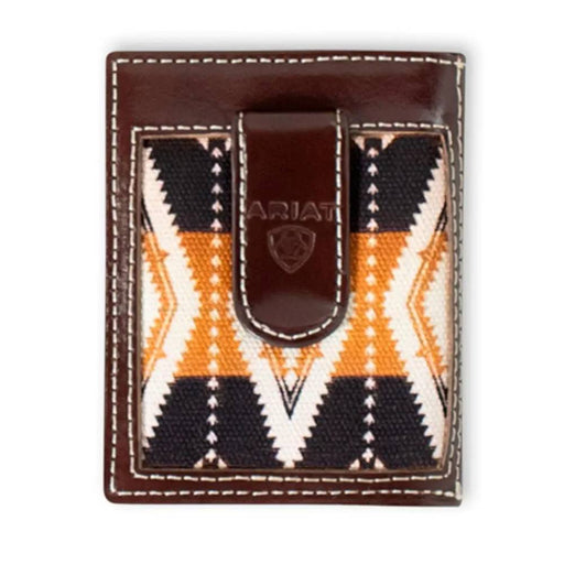 Ariat Southwest Fabric Pocket Bifold Money Clip MEN - Accessories - Wallets & Money Clips M&F Western Products   