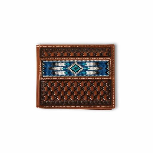 Ariat Southwest Inlay Bifold Wallet MEN - Accessories - Wallets & Money Clips M&F Western Products   