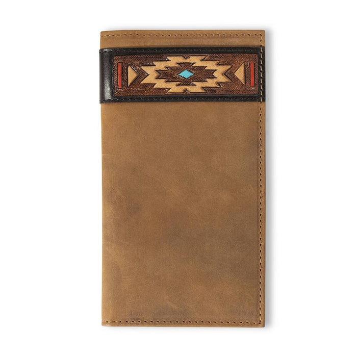 Ariat Southwest Overlay Rodeo Wallet MEN - Accessories - Wallets & Money Clips M&F Western Products   