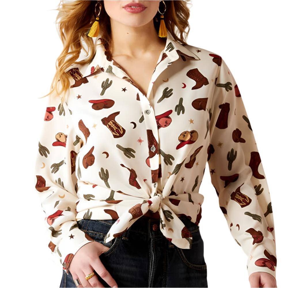 Ariat Women's Homestyle Shirt WOMEN - Clothing - Tops - Long Sleeved Ariat Clothing   