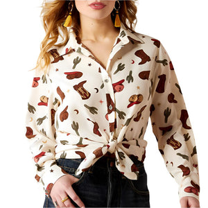 Ariat Women's Homestyle Shirt WOMEN - Clothing - Tops - Long Sleeved Ariat Clothing   