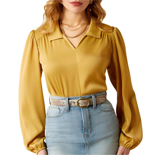 * Ariat Women's Shimmer Top - FINAL SALE *Size XS WOMEN - Clothing - Tops - Long Sleeved Ariat Clothing