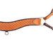 Martin Saddlery 4" Quilted Stamp Steer Roper Breast Collar Tack - Breast Collars Martin Saddlery