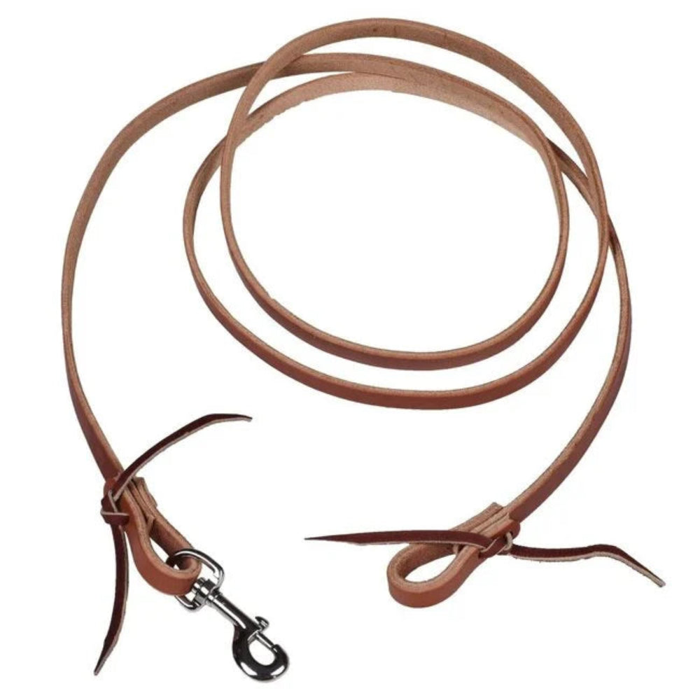 Teskey's Harness Leather Roping Reins Tack - Reins TESKEY'S