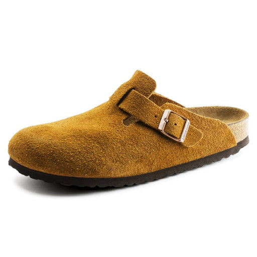 Birkenstock Boston - Suede Leather Mink WOMEN - Footwear - Casuals Birkenstock   